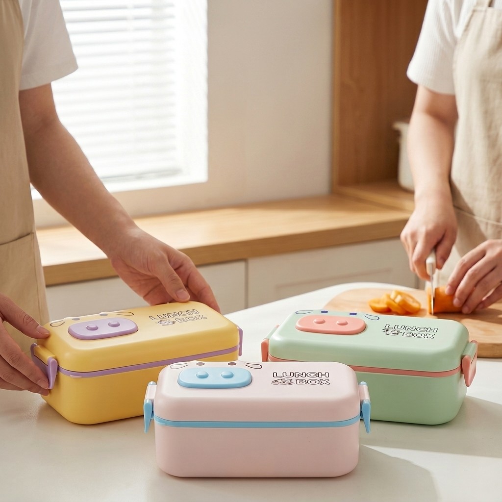 صندوق غداء بلاستيكي لطيف للأطف - مراجعة Meal Prep Kinder وسعره