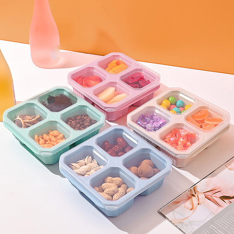 حاويات وجبات خفيفة بأربعة أقسا - مراجعة Meal Prep Kinder وسعره