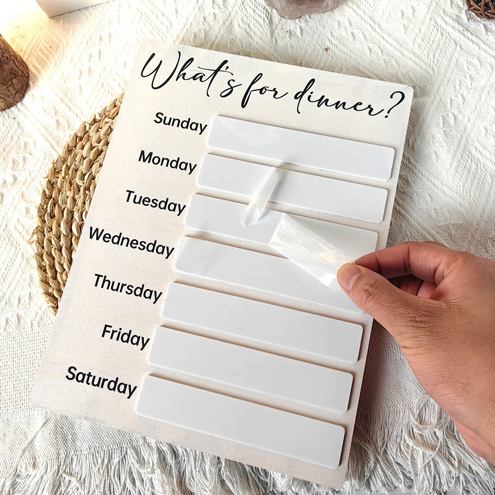 لوح تخطيط وجبات مغناطيسي عملي  - مراجعة Meal Prep Weekly وسعره