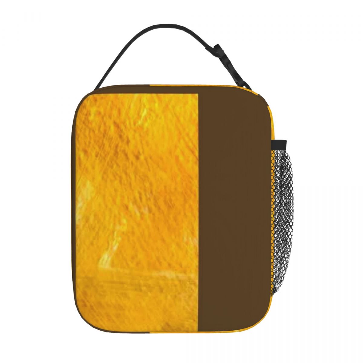 حقيبة غداء صفراء بتصميم تجريدي - مراجعة Meal Prep Yellow وسعره