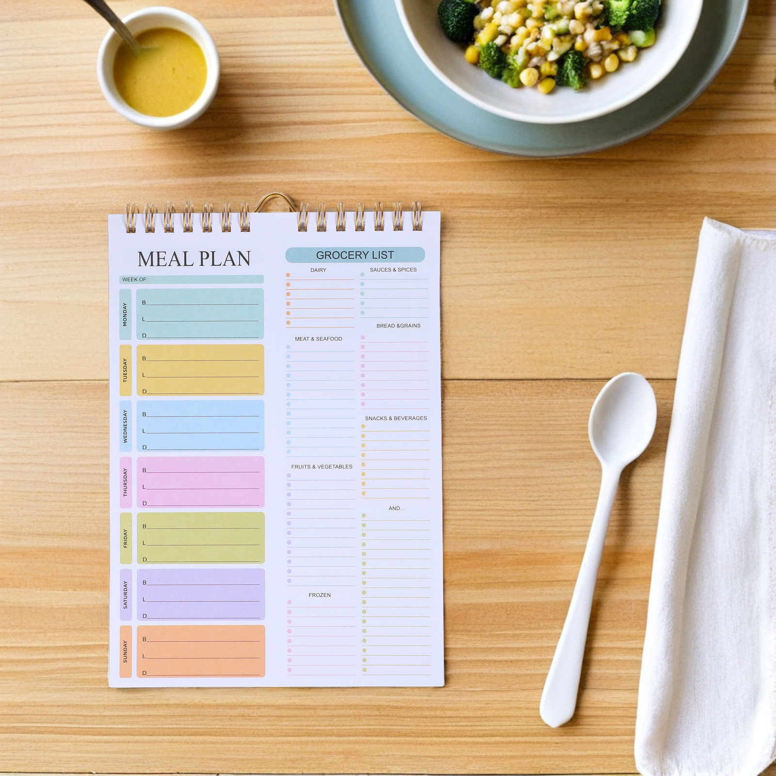 دفتر تخطيط الوجبات الأسبوعية A - مراجعة Meal Prep Weekly وسعره
