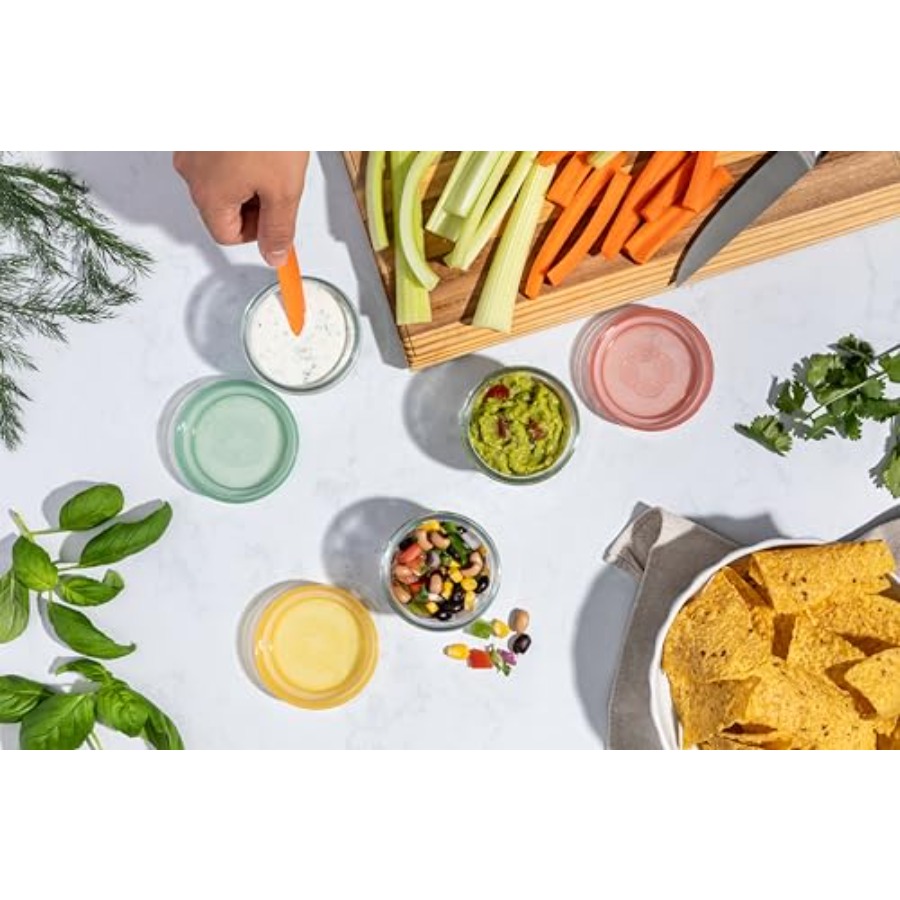 أطقم زجاجية لحفظ الطعام بألوان - مراجعة Meal Prep Usa وسعره