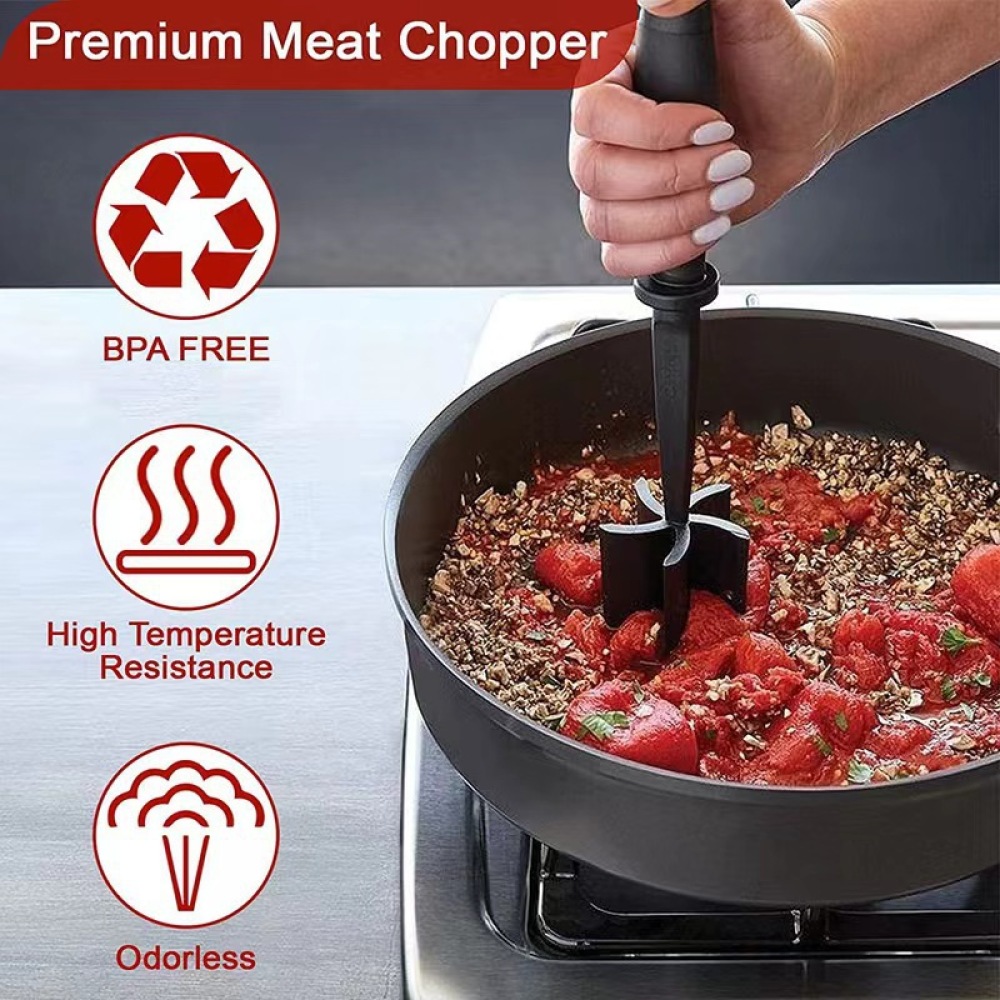 أداة يدوية لتقطيع وهرس اللحوم  - مراجعة Meal Prep With Ground Beef وسعره