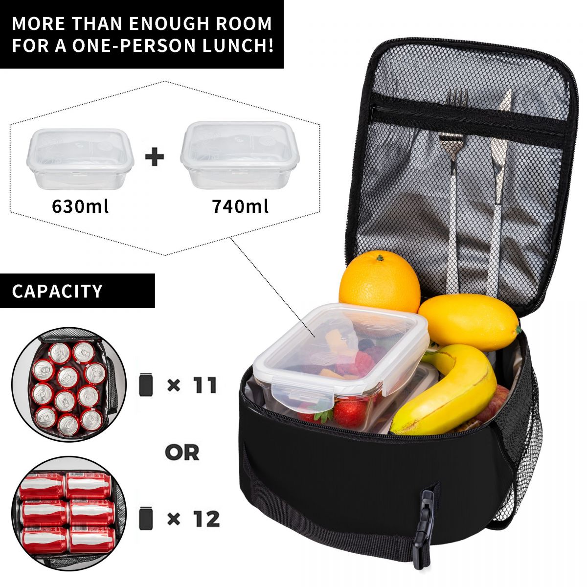 حقيبة غداء كلاسيكية مقاومة للت - مراجعة Meal Prep Yellow وسعره