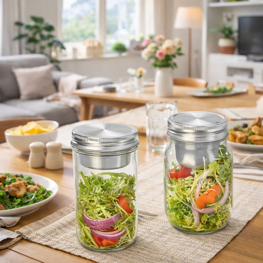 أوعية زجاجية للسلطة سعة 16/24  - مراجعة Meal Prep Weekly وسعره