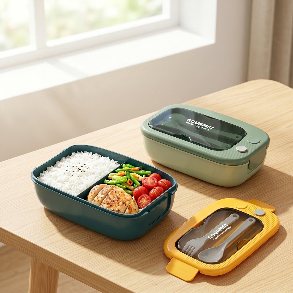 علبة طعام بلاستيكية قابلة للاس - مراجعة Meal Prep Ideas وسعره
