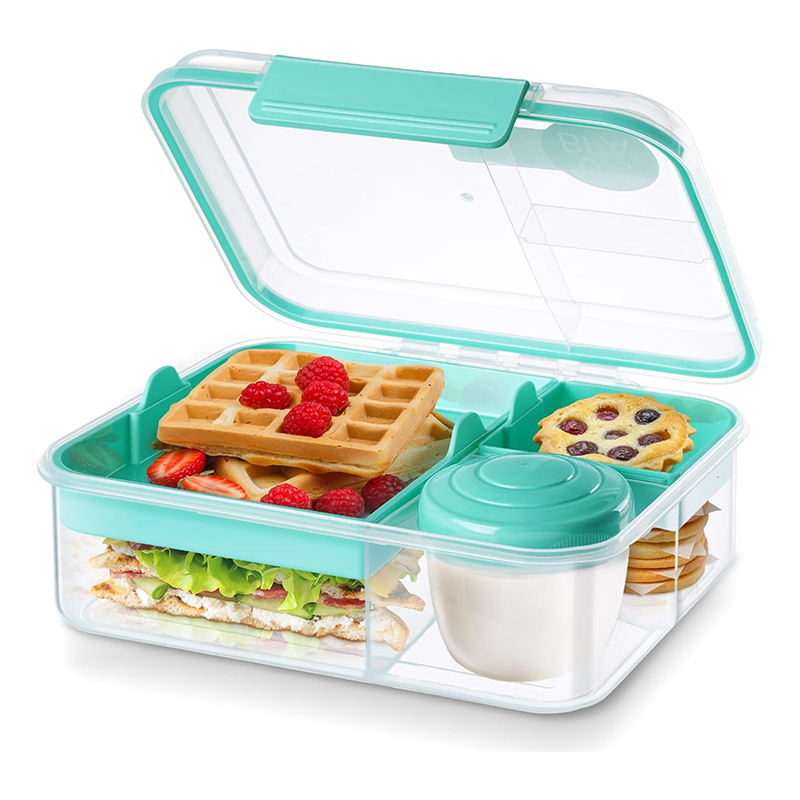 صندوق غداء بنتو مانع للتسرب بأ - مراجعة Meal Prep Kinder وسعره