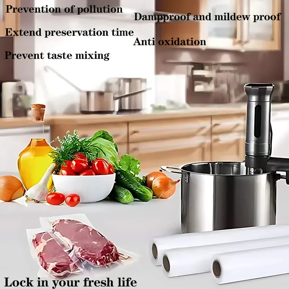 1 لفة من أكياس التفريغ الهوائي - مراجعة Meal Prep Fit وسعره