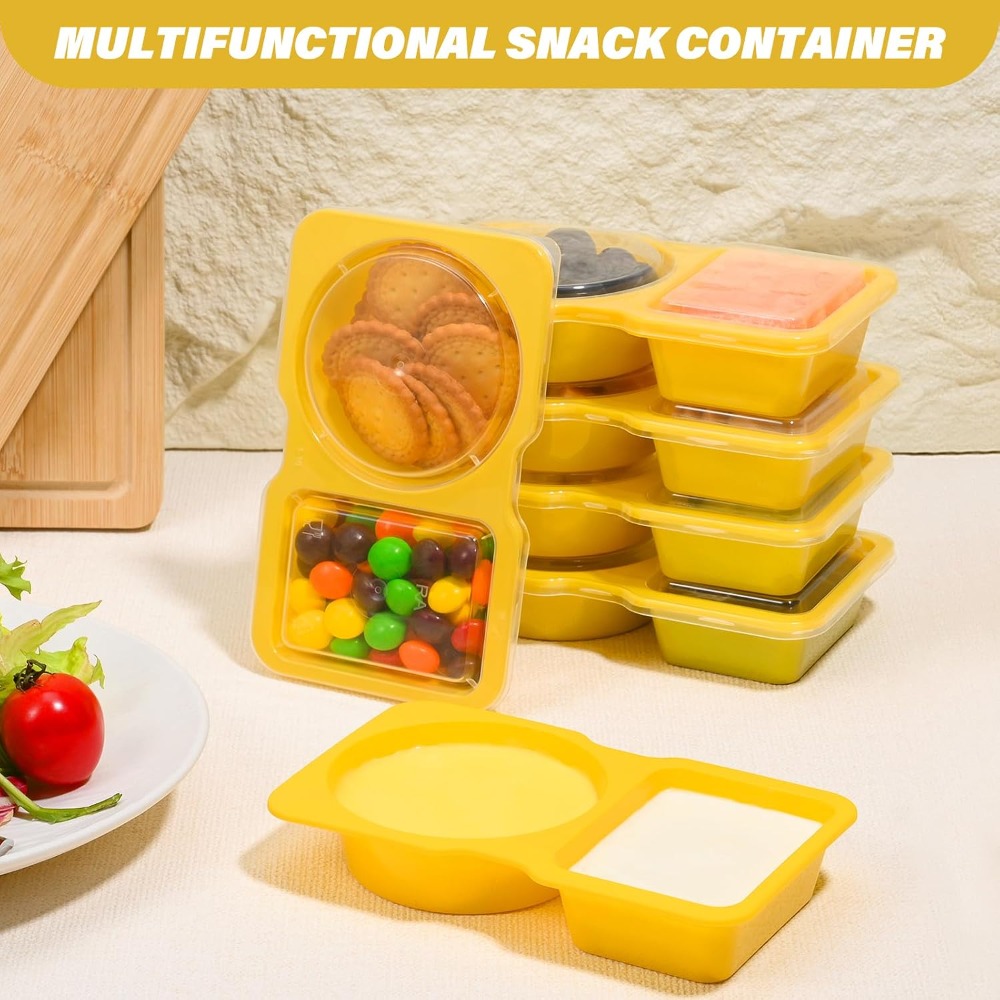 حاويات بلاستيكية للوجبات الخفي - مراجعة Meal Prep Yellow وسعره