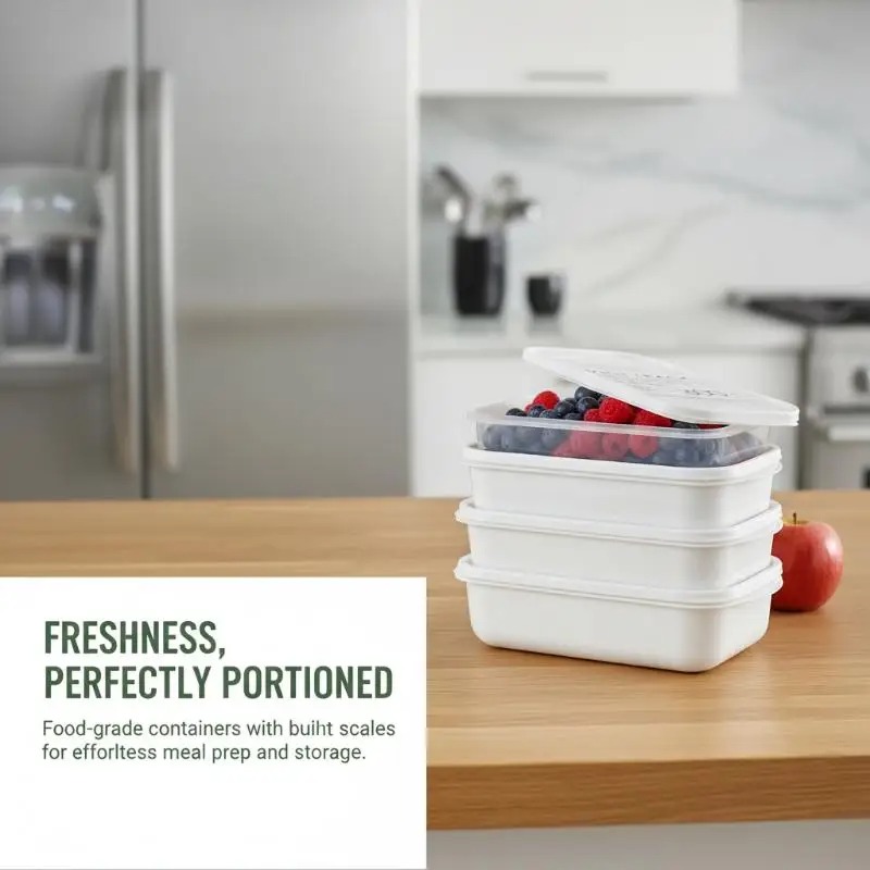 حاويات لحفظ اللحوم في الفريزر  - مراجعة Meal Prep Weekly وسعره