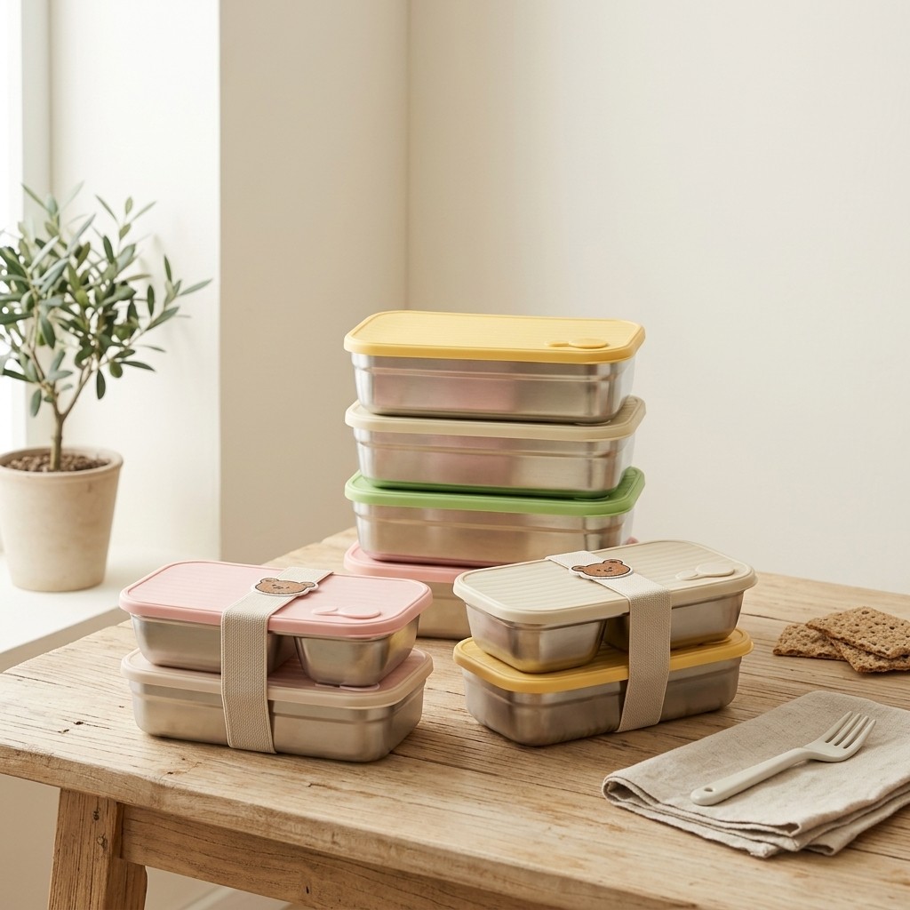 صندوق غداء بينتو من الفولاذ ال - مراجعة Meal Prep Kinder وسعره