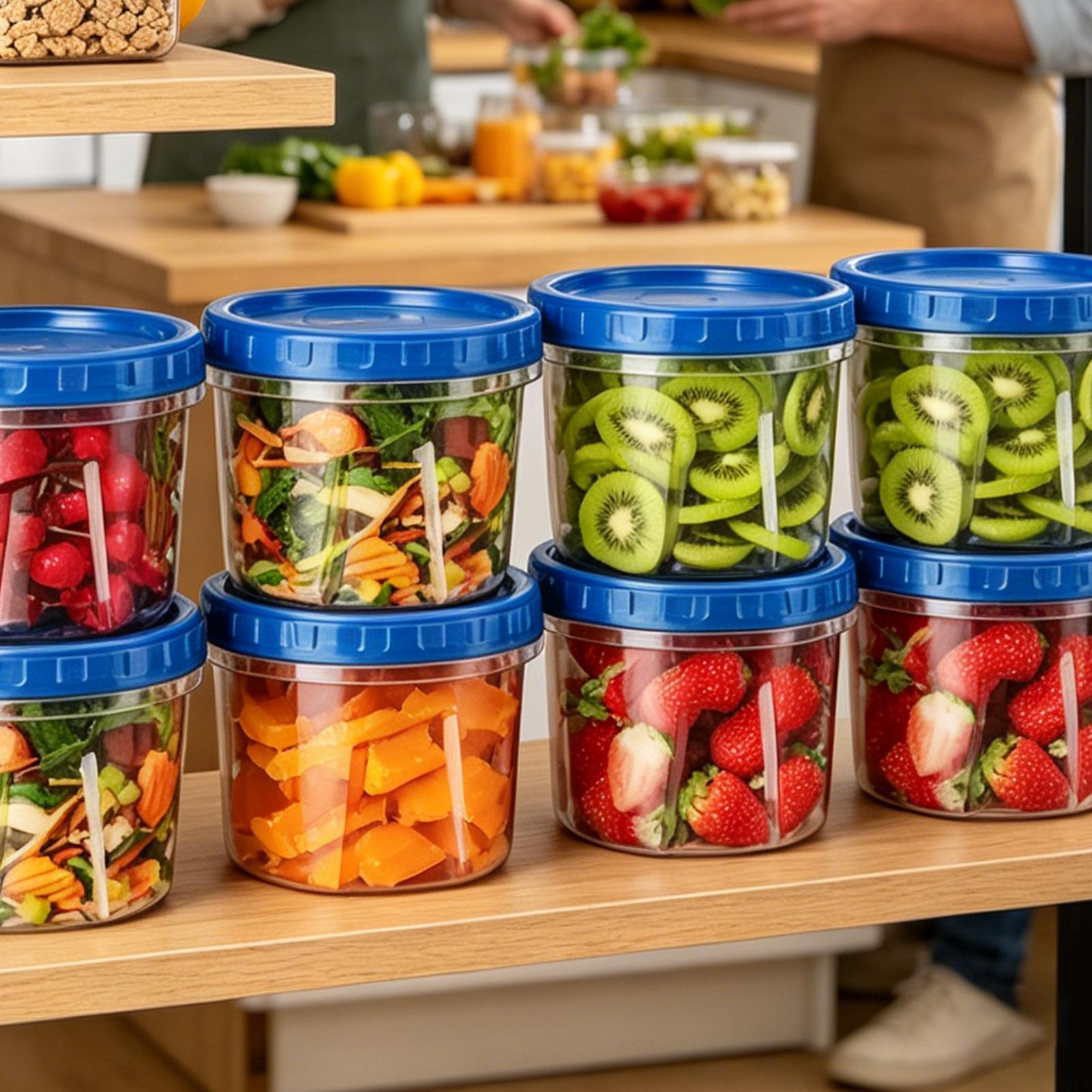حاويات تخزين للمجمدات سعة 16 أ - مراجعة Meal Prep Usa وسعره